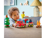 LEGO DUPLO 10473 Wóz strażacki z wężem i strażakiem - 1473395 - zdjęcie 5